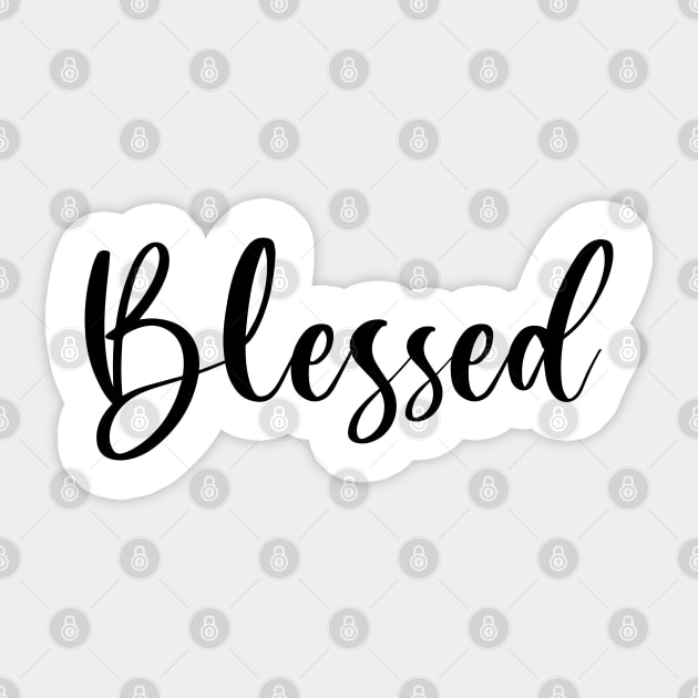 Blessed Sticker by IrieSouth